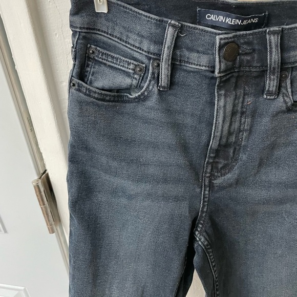 Calvin Klein high rise skinny denim jean - Picture 6 of 14
